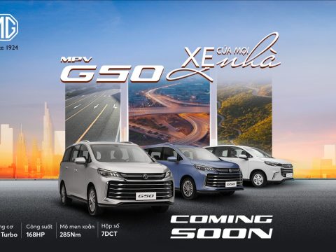 Booking MG G50 nhận ngay quà tặng hấp dẫn